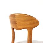 6x Juul Kristensen Eetkamerstoelen 'them' Vintage Massief Teak thumbnail 10
