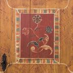 Antieke Beschilderde Bruidskast 1764 thumbnail 14