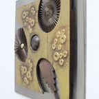 Brutalist Metal Wall Panel, 1970S thumbnail 11