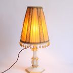 Opaline Glass Table Lamp, 1920S thumbnail 12