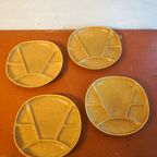 Grès Gradient Stoneware Fondue Plates * Longchamp * Set Of 7 thumbnail 8