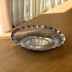 Vintage French Stainless Steel Basket thumbnail 2