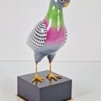 Mangani Porseleinen Duif Sculptuur ‘70 Italiaanse Design thumbnail 9
