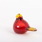 Swedish Art Glass Birds Sculptures From Bergdala, 1970’s thumbnail 4