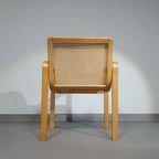 Beech Wood And Webbing Side Chair By Olivo Pietro, Italy, 1970S thumbnail 12