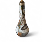 Alexander Kalifano / Modern Impressionist Art Vase Lamps / Circa 1980s thumbnail 9