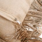 De Jute Bonita Kussenhoes - Naturel - 40x40 thumbnail 6