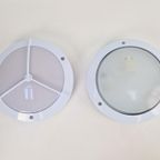 6 Lug Buiten Wandlamp Satela Iii - Ip54 Slagvast Wit Metaal thumbnail 6