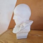 Buste Pierrot Marotte Keramiek Gesigneerd. thumbnail 8