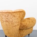 Pair Of Lounge Chairs / Set Fauteuils / Fauteuil From Arredementi Borsani, 1940’S Italy thumbnail 8