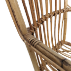 Nc37 – Rotan Fauteuil – Gebr. Jonkers – Noordwolde – Jaren 60 – Rohé thumbnail 5