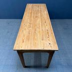 Oude Grenenhouten Cafe Tafel thumbnail 12
