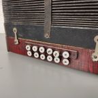 Antieke Houten Accordeon thumbnail 5