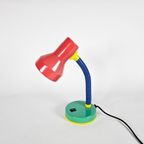 Trio Leuchten - Memphis Style - Bureaulamp - Groen-Rood-Blauw Tafellamp - Germany - 80'S thumbnail 2