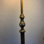 Klassieke Vintage Messing Rococo Vloerlamp thumbnail 9