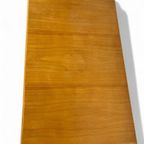 Vintage Houten Ladekast Kast – 4 Lades Met Metalen Grepen thumbnail 11