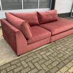 4x6 sofa - X2 Modulaire Bank Wijnrood Velours thumbnail 11
