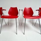 Set Van 4 Maui Kartell Stoelen Van Vico Magistretti, 1980'S thumbnail 2