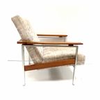 Vintage Design Fauteuil Van Topform Met Rio Palissander Armleuningen Gemaakt In De Jaren 60 thumbnail 2