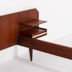 1960’S Mid-Century Italian Modern Double Bed Frame thumbnail 6