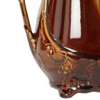 Franse Art Nouveau Majolica Vazen Orchies L’herminè Declercq 27cm thumbnail 15