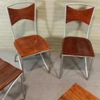 2 Vintage Design Eetkamerstoelen thumbnail 4