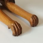 Volkskunst Houten Leeuw thumbnail 10