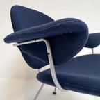 Donkerblauwe Kembo Fauteuil Van W.h. Gispen, Na 2000 thumbnail 8