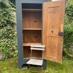 Imposante 18e Eeuwse Kast Garderobekast Keukenkast 240 Cm.frans thumbnail 2
