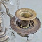 Kaarsen Kandelaar Tafelmodel – Antiek -(Kn47) thumbnail 5