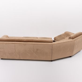 1960’S Vintage Italian Design Curved Sofa