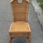 Vintage Wicker Chairs, Set Of 5 thumbnail 3