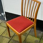 Vintage Carl Malmsten Mixed Wood Table And 4 Chairs thumbnail 16