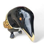 Large Resin Penguin By Michael Peetermans / Belgium 2014 / Signed By Artist / Unique Piece thumbnail 2