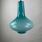 Light Blue Glass Pendant Light By Massimo Vignelli For Venini, 1950 thumbnail 10