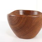 Vintage Teak Houten Schaal thumbnail 13