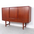 Ew Bach Teak Highboard, Jaren 60 thumbnail 7