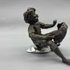 Bronzen Figuur Marktkoopman thumbnail 2