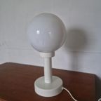 Space Age Opaline Boll Lamp Vintage Design thumbnail 6