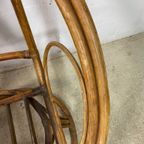 Vintage Bamboo Rotan Eenzit / Clubzetel / Fauteuil / Stoel thumbnail 8