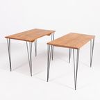 Vintage Scandinavian Design Pair Of Architectural Tables thumbnail 2