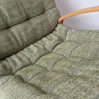 Vintage Houten Kleppe Faureuil Uit Denemarken thumbnail 6