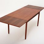 Mid-Century Danish Dining Table With Dutch Pulls, 1970’S. thumbnail 12
