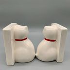 Vintage Boekensteunen Katten Keramiek thumbnail 8