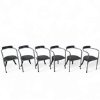 Set Of 6 Fauno Chairs By David Palterer For <<<brand>>>, 1987 thumbnail 9