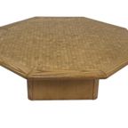 Vintage Salontafel Coffee Table Jaren 80 Hout Design thumbnail 2