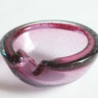 Purple Murano Bubble Glass Trinket Bowl, 1960S thumbnail 6