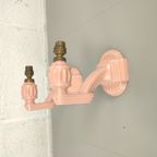 Koppel Franse Porseleinen Wandlampen thumbnail 2