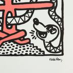 Offset Litho Naar Keith Haring Usa 19-82 36/150 Pop Art Kunstdruk thumbnail 7