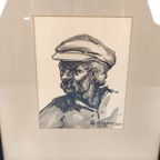 Albert Hagers - Tekening / Aquarel thumbnail 6